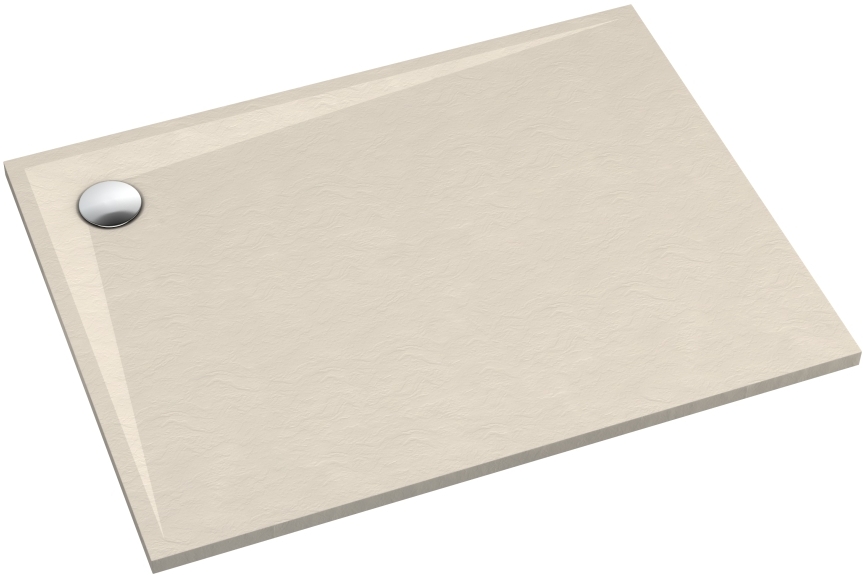 Schedline Libra Cashmere Stone piatto doccia rettangolare 100x90 cm beige 3SP.L1P-90100/PK/ST