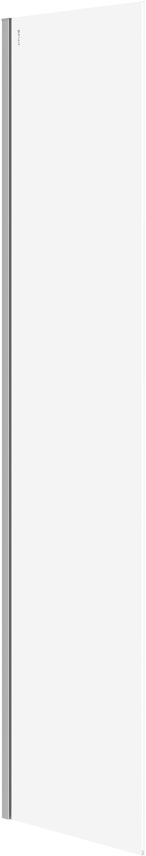 Cersanit Mille parete doccia walk-in 50 cm cromo lucida/vetro trasparente S161-014