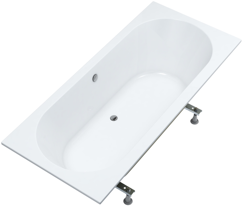 Schedline Celestia vasca da bagno rettangolare 170x75 cm bianco 3WSP.C1P-17075