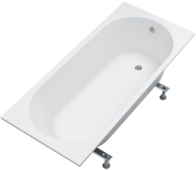 Schedline Solia vasca da bagno rettangolare 170x75 cm bianco 3WST.S1P-17075