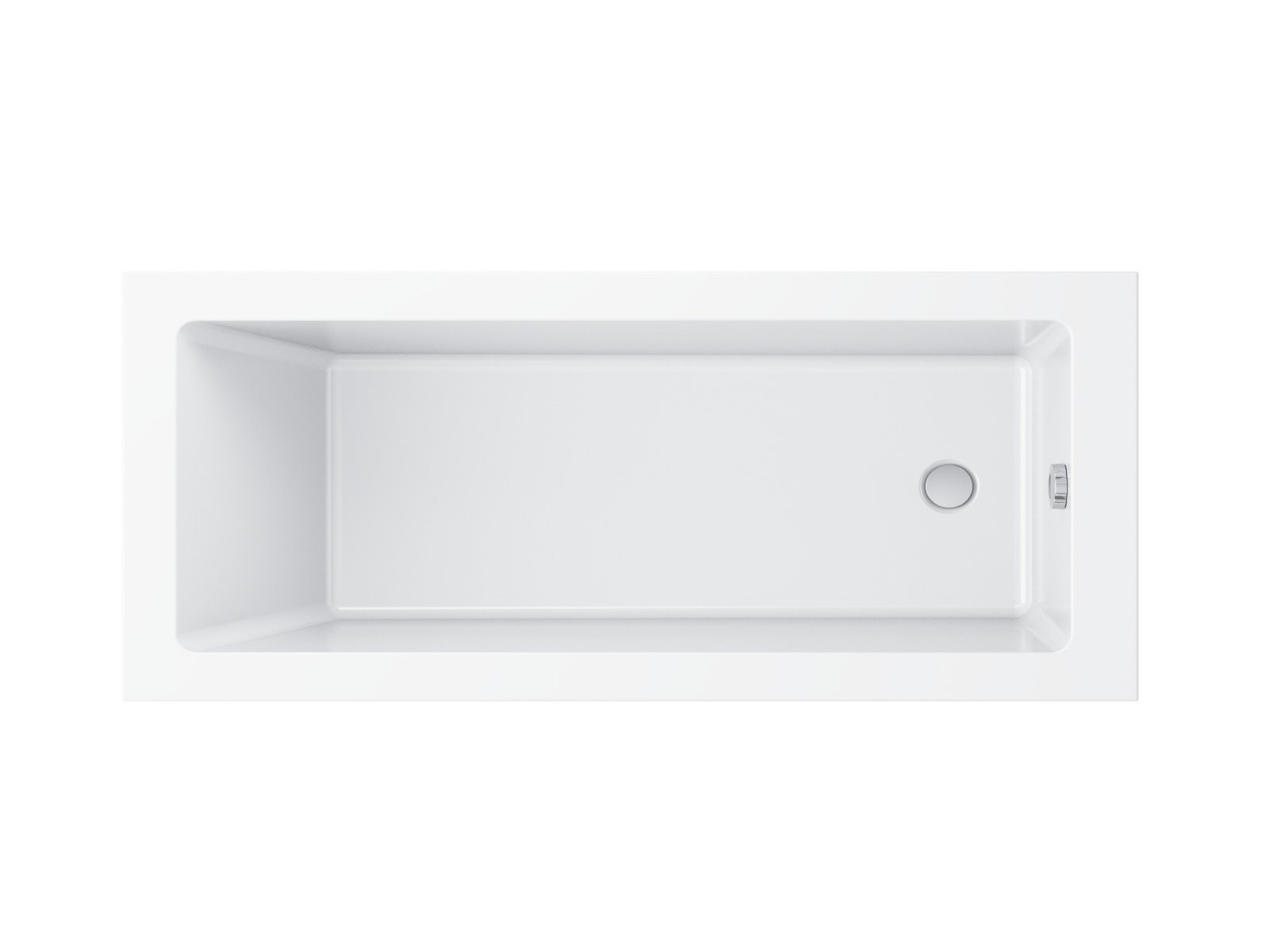 Ravak Natural vasca da bagno rettangolare 160x70 cm bianco XC00100110