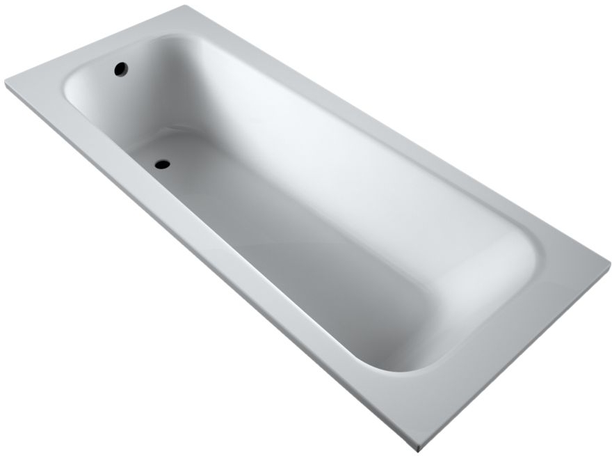 Schedline Bafia vasca da bagno rettangolare 140x70 cm bianco 3WST.B1P-14070