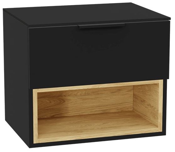 Set corpo dell'armadietto Excellent Tuto 2.0 MLEX.2171.600.BKBL, piano sopra armadietto Excellent Tuto 2.0 MLEX.2111.600.BK, MLEX.2151.600.02.BK