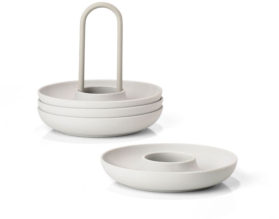 Zone Denmark Singles portauovo xx cm grigio 332023