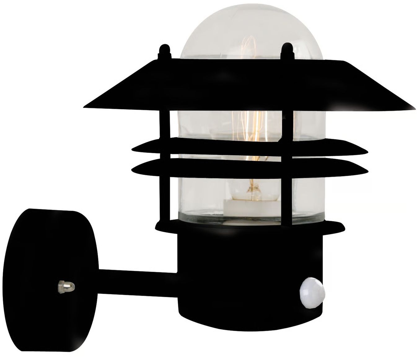 Nordlux Blok lampada da parete per esterni 1x60 W nero 25031003