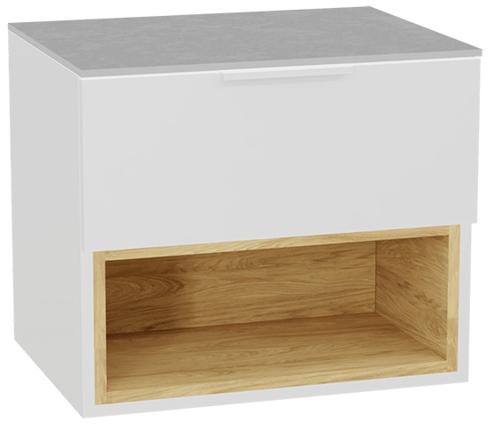 Set corpo dell'armadietto Excellent Tuto 2.0 MLEX.2171.600.WHBL, piano sopra armadietto Excellent Tuto 2.0 MLEX.2116.600.SJ, MLEX.2151.600.02.WH