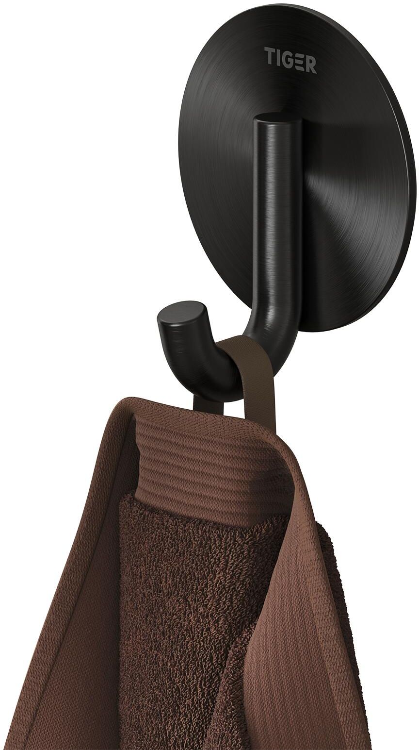 Tiger Classic portasciugamani nero 800736