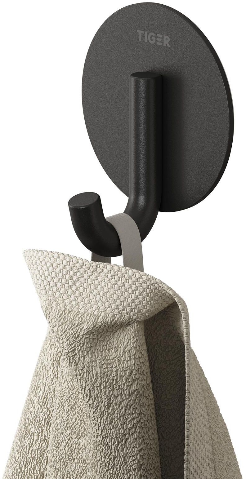 Tiger Classic portasciugamani nero 800737