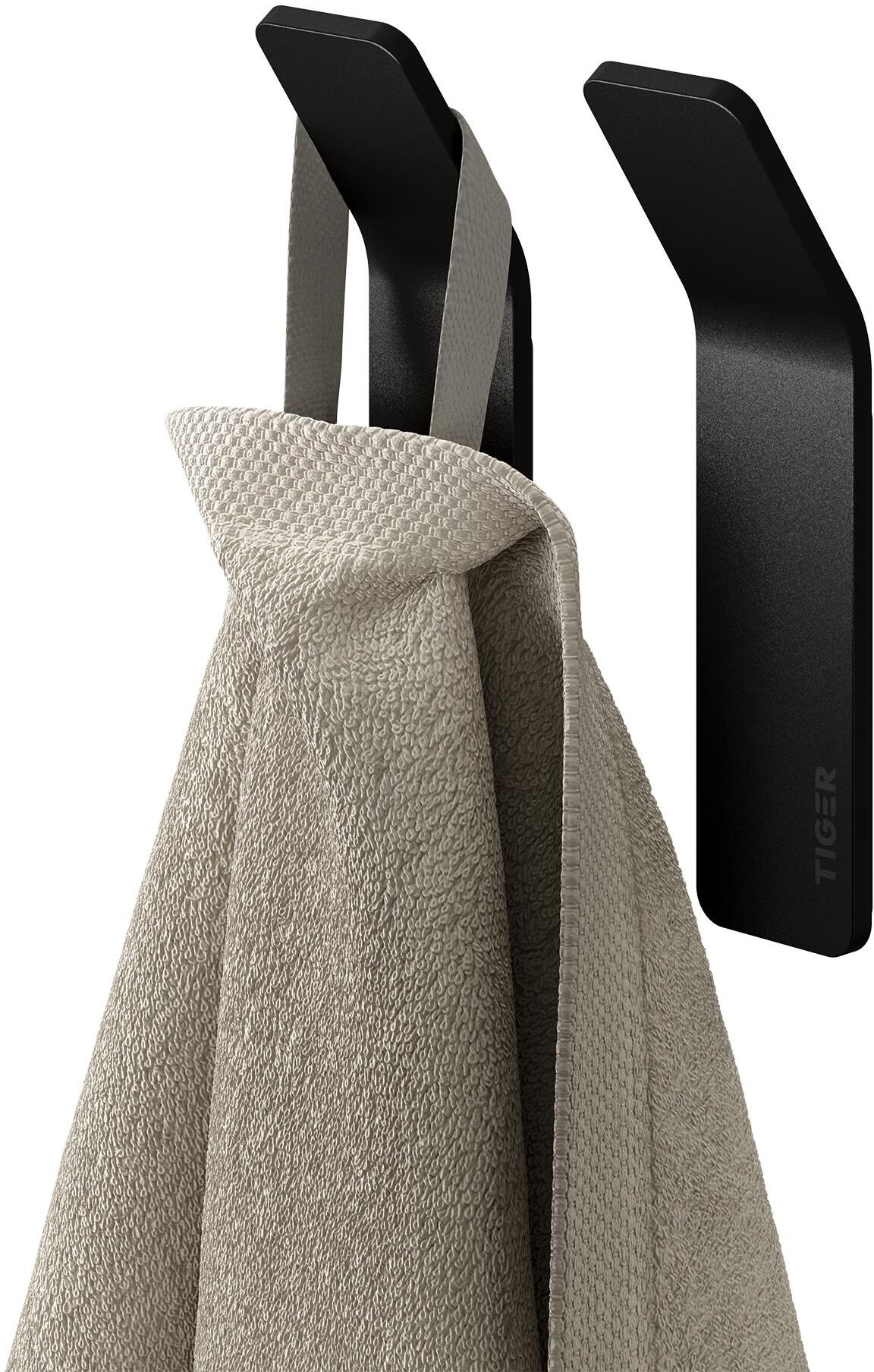 Tiger Single set di ganci nero 800747