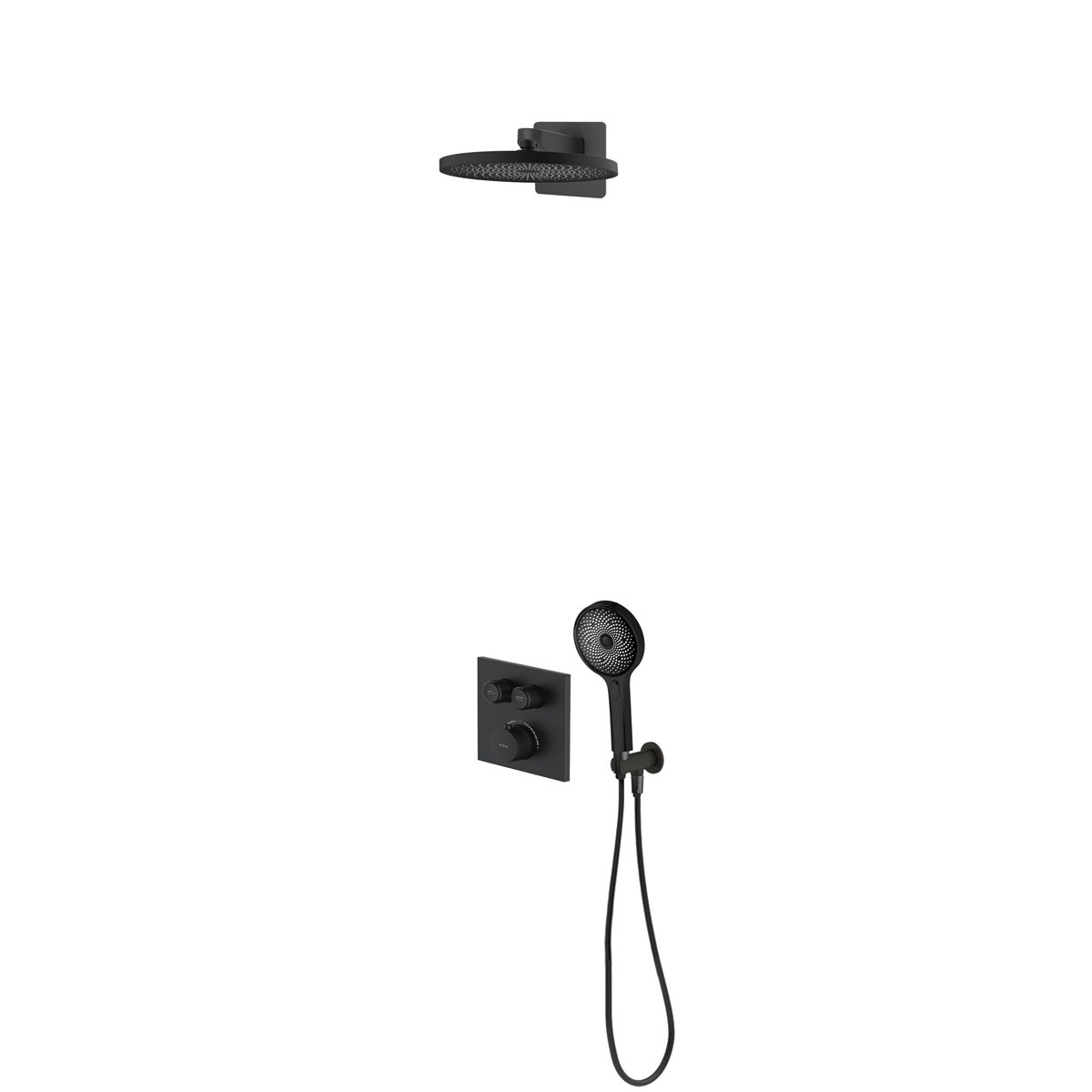 Set rubinetto per vasca e doccia Oltens Onega 34602300, soffione doccia Oltens Vann 37007300, 39403300, 37107300, 39304300, 37200300