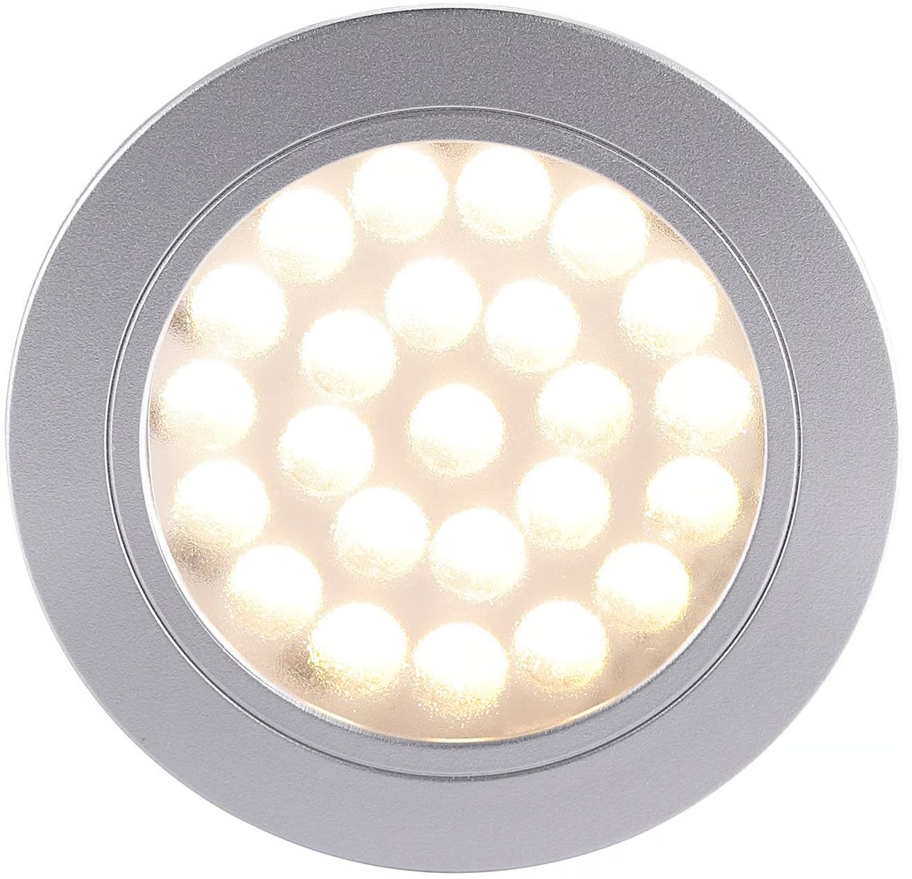 Nordlux Cambio lampada da incasso 1x1.9 W alluminio 79440029