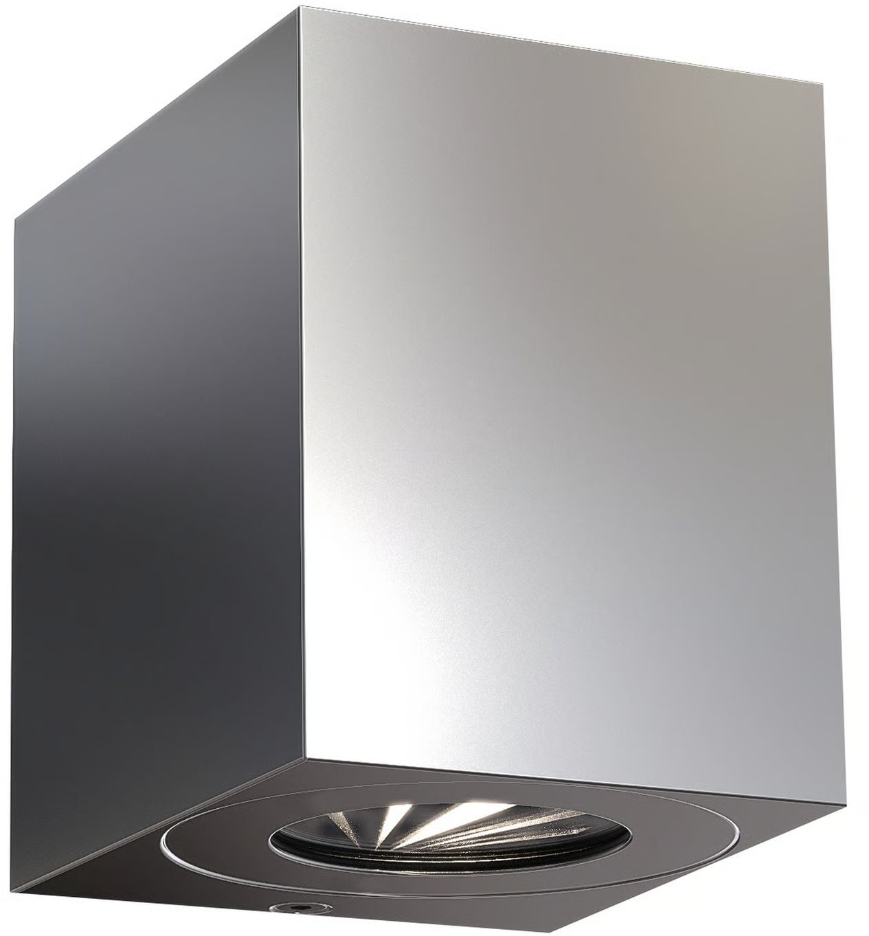 Nordlux Canto Kubi lampada da parete per esterni 2x6 W acciaio 49711034