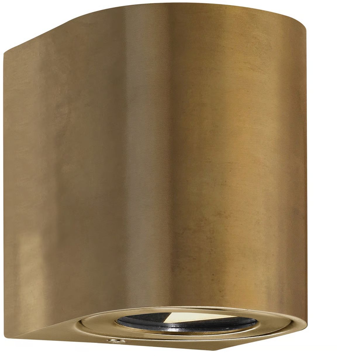 Nordlux Canto lampada da parete per esterni 2x6 W ottone 49701035