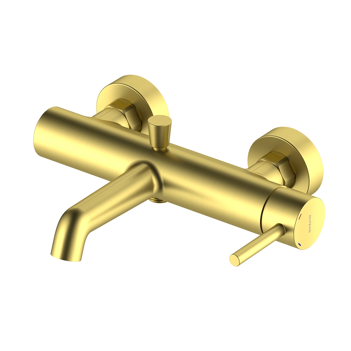 Oltens Molle rubinetto per vasca e doccia a parete oro spazzolato 34112810