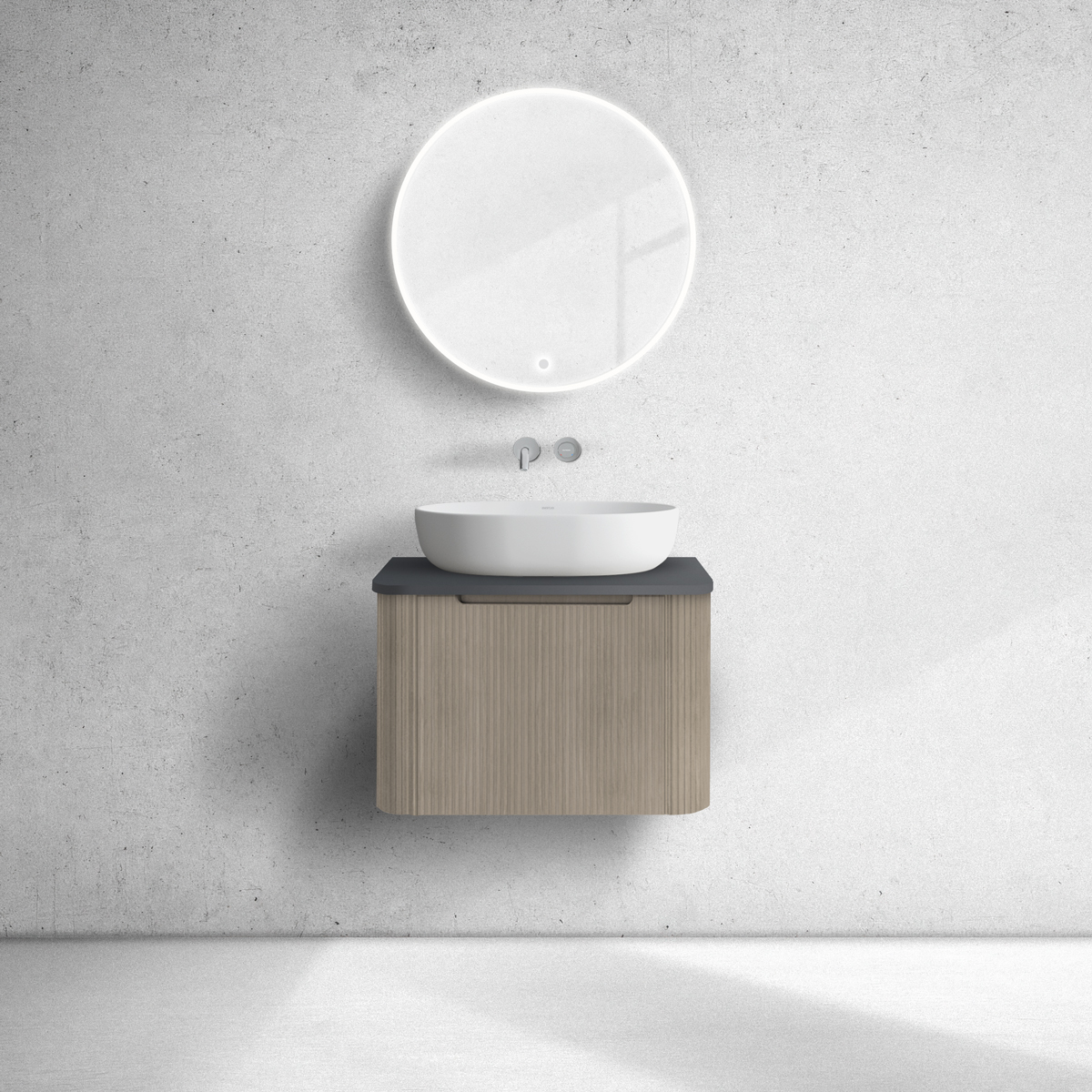 Set armadietto Oltens Hamnes 60022060, piano sopra armadietto Oltens Hamnes 63012300