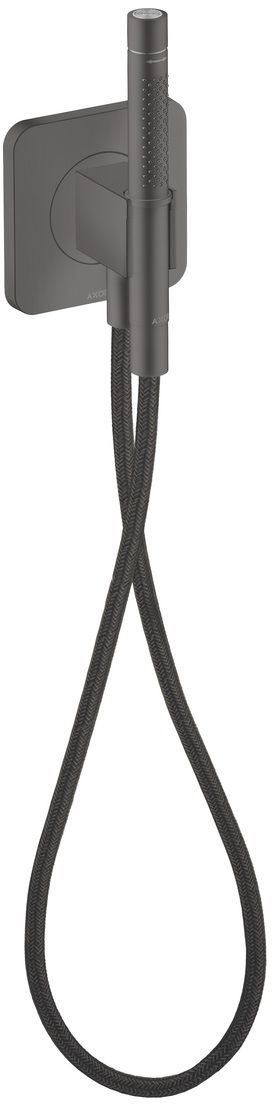 Axor Citterio C collegamento del tubo flessibile con maniglia a parete nero 49626340