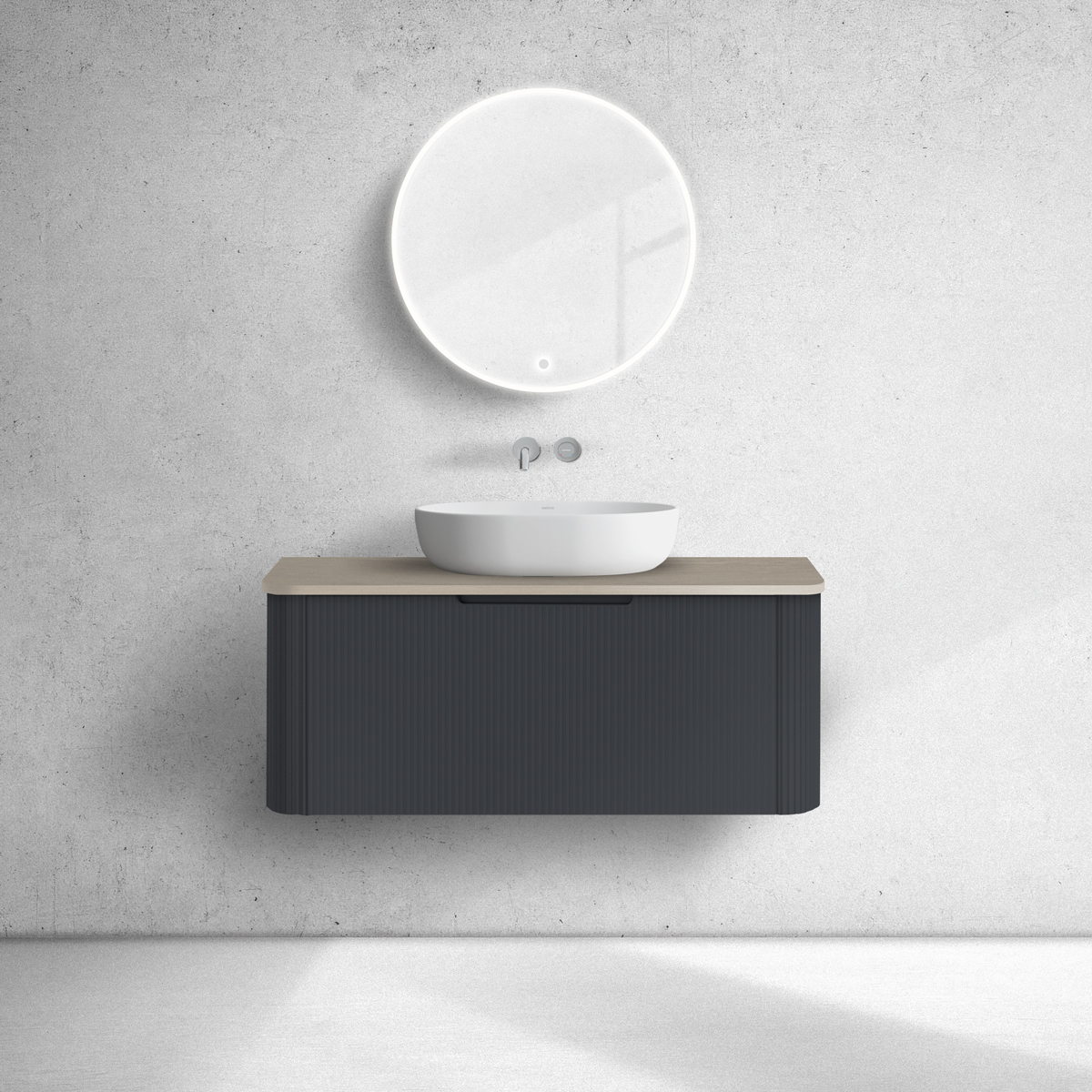 Set armadietto Oltens Hamnes 60024300, piano sopra armadietto Oltens Hamnes 63014060