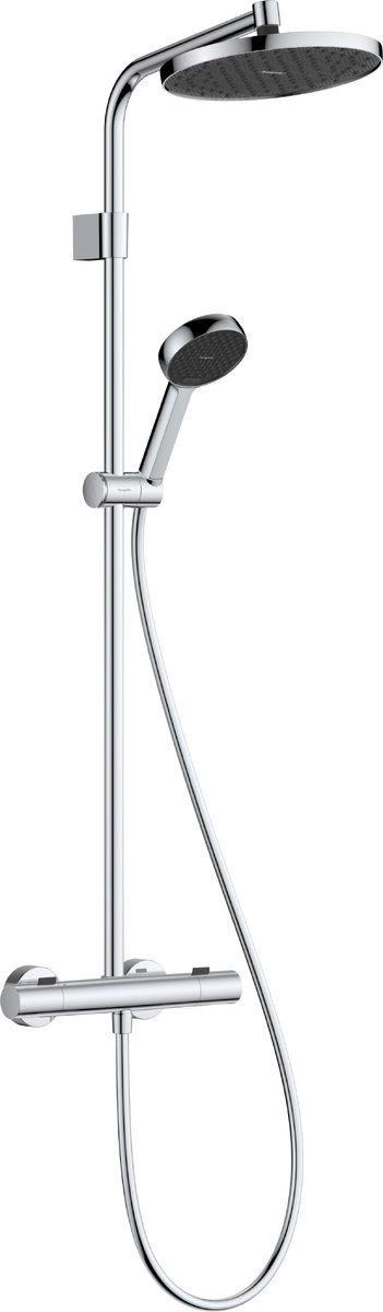Hansgrohe Activera S set doccia a parete con termostato con soffione cromo 28083000