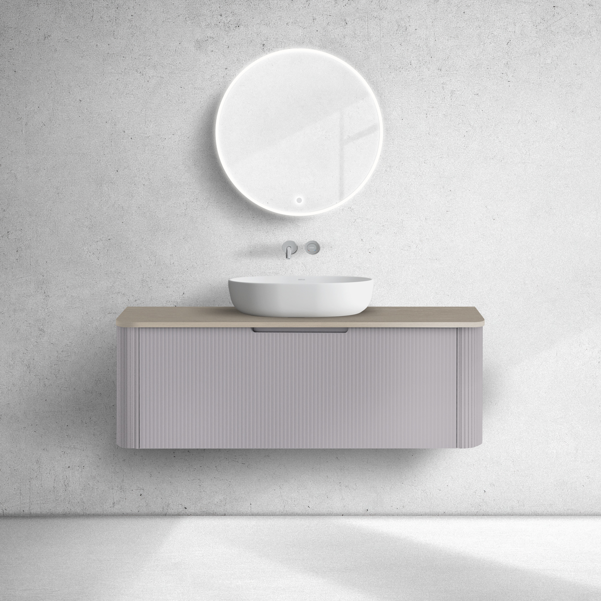 Set armadietto Oltens Hamnes 60025900, piano sopra armadietto Oltens Hamnes 63015060