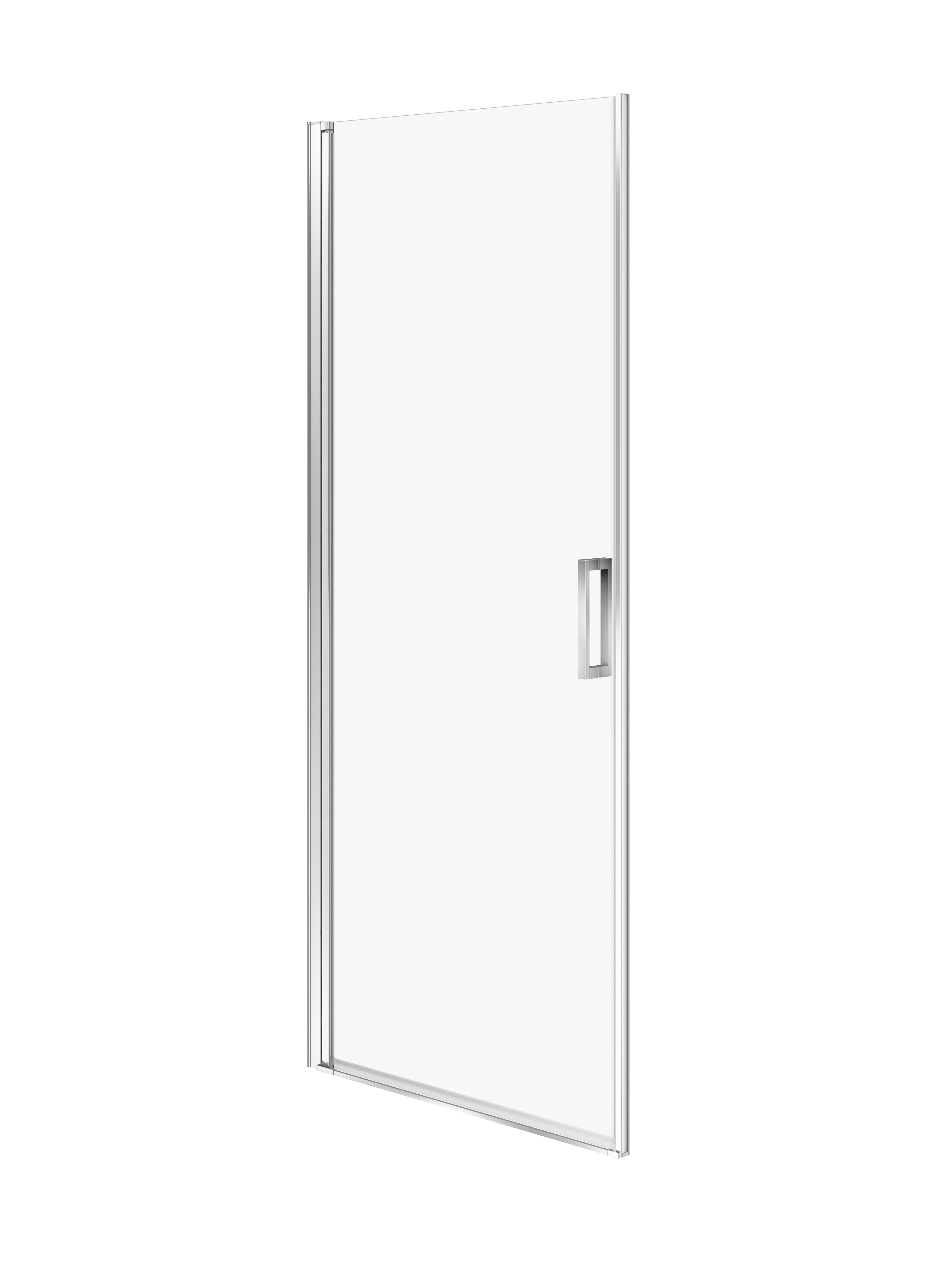 Cersanit Moduo porta doccia 80 cm a battente cromo lucida/vetro trasparente S162-020