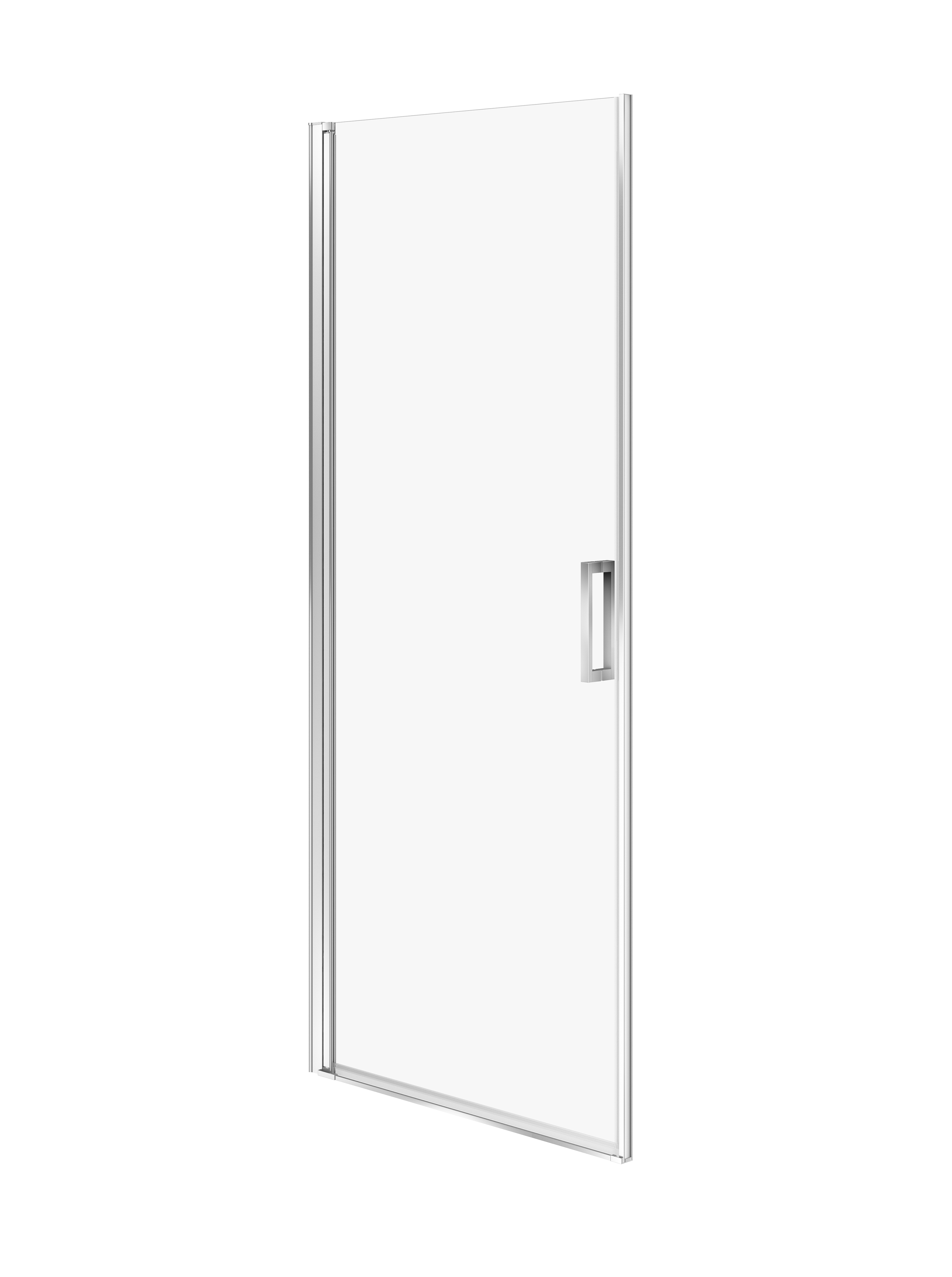 Cersanit Moduo porta doccia 90 cm a battente cromo lucida/vetro trasparente S162-019