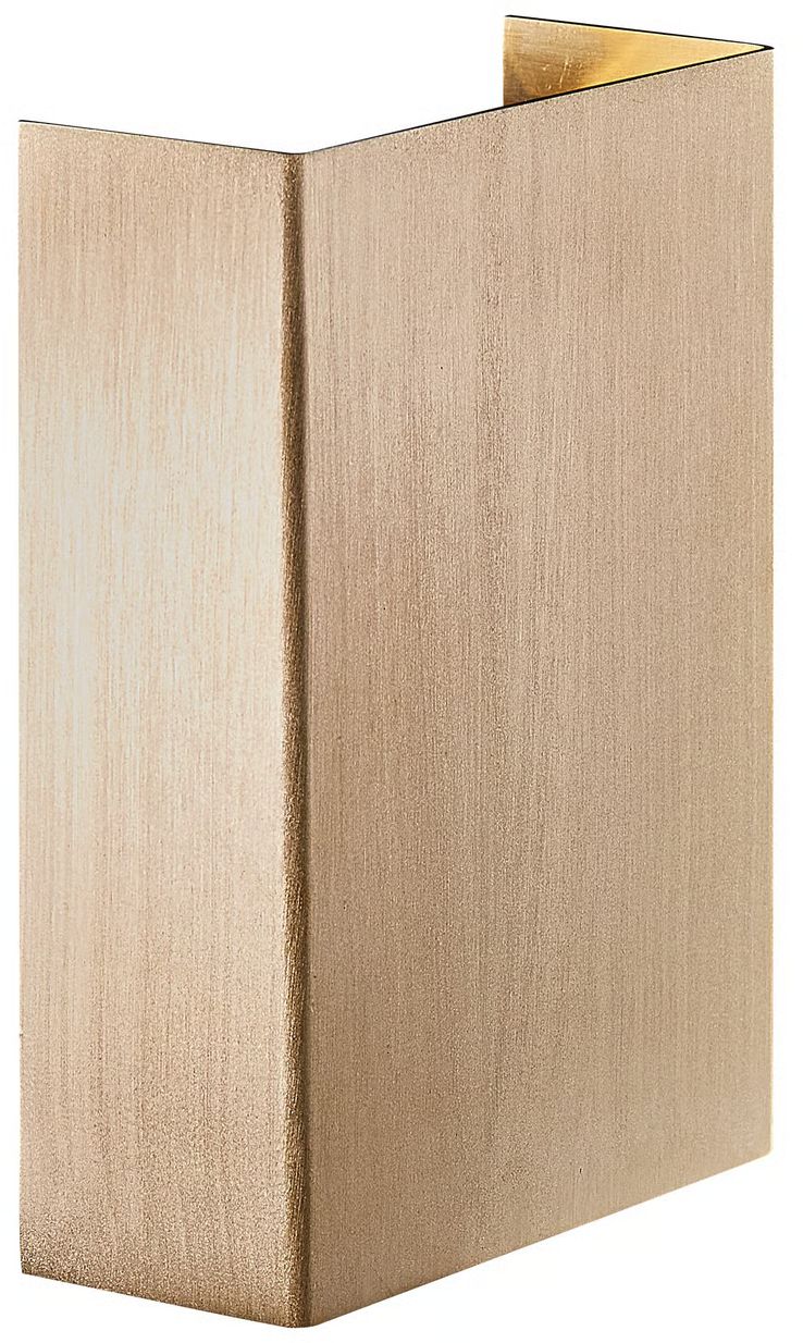 Nordlux Fold lampada da parete per esterni 2x3.75 W ottone 2019041035
