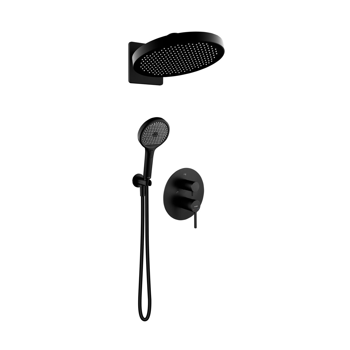 Set soffione doccia Oltens Regna 37009300, rubinetto per vasca e doccia Oltens Rann 34111300, 39403300, 37109300, 39304300, 37200300