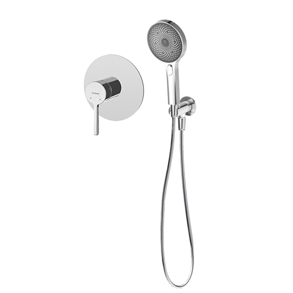 Set rubinetto per doccia Oltens Rann 33107100, doccetta Oltens Havis EasyClick 37107100, 39304100, 37200100