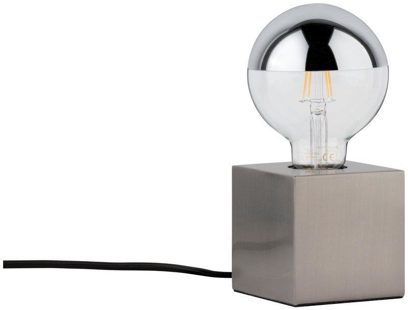 Paulmann Kura lampada da tavolo 1x20 W acciaio PL79730