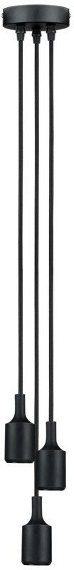 Paulmann Neordic lampada sospesa 3x20 W nero PL50382