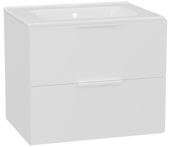 Set corpo dell'armadietto Excellent Tuto 2.0 MLEX.2172.600.WHBL, lavabo Excellent Pik CEEX.6517.600.WH, MLEX.2151.600.02.WH