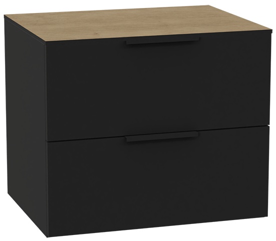 Set corpo dell'armadietto Excellent Tuto 2.0 MLEX.2172.600.BKBL, piano sopra armadietto Excellent Tuto 2.0 MLEX.2116.600.BL, MLEX.2151.600.02.BK