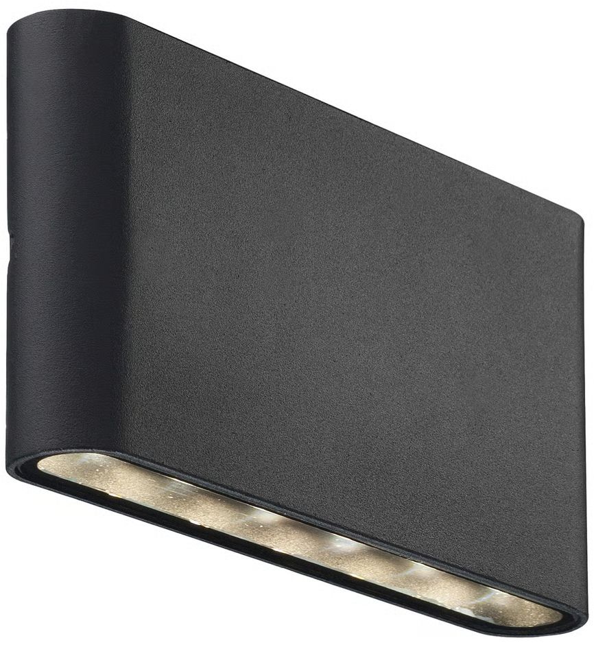 Nordlux Kinver lampada da parete per esterni 2x8.5 W nero 84181003
