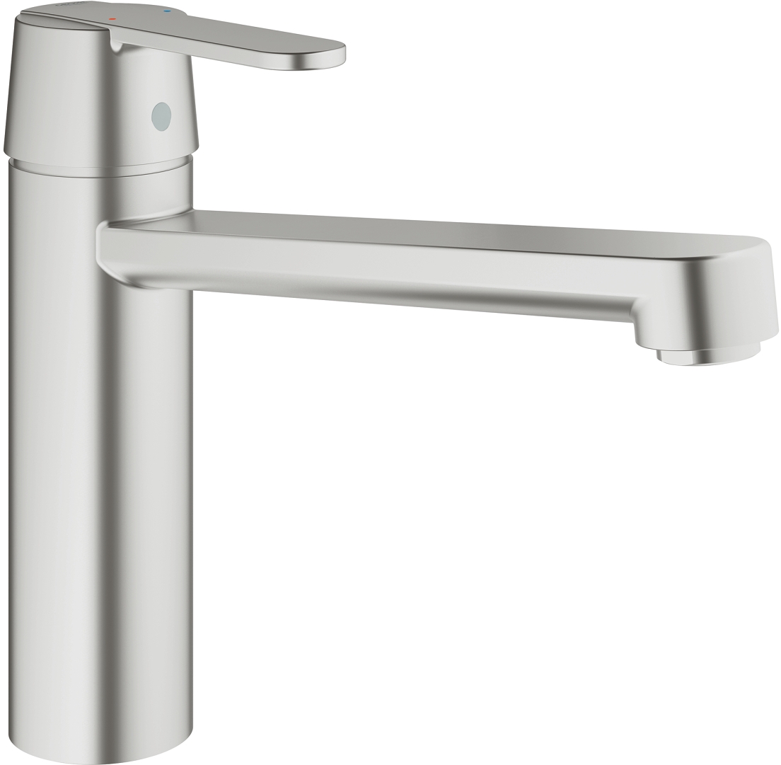 Grohe Get rubinetto da cucina verticale acciaio inossidabile 30196DC0