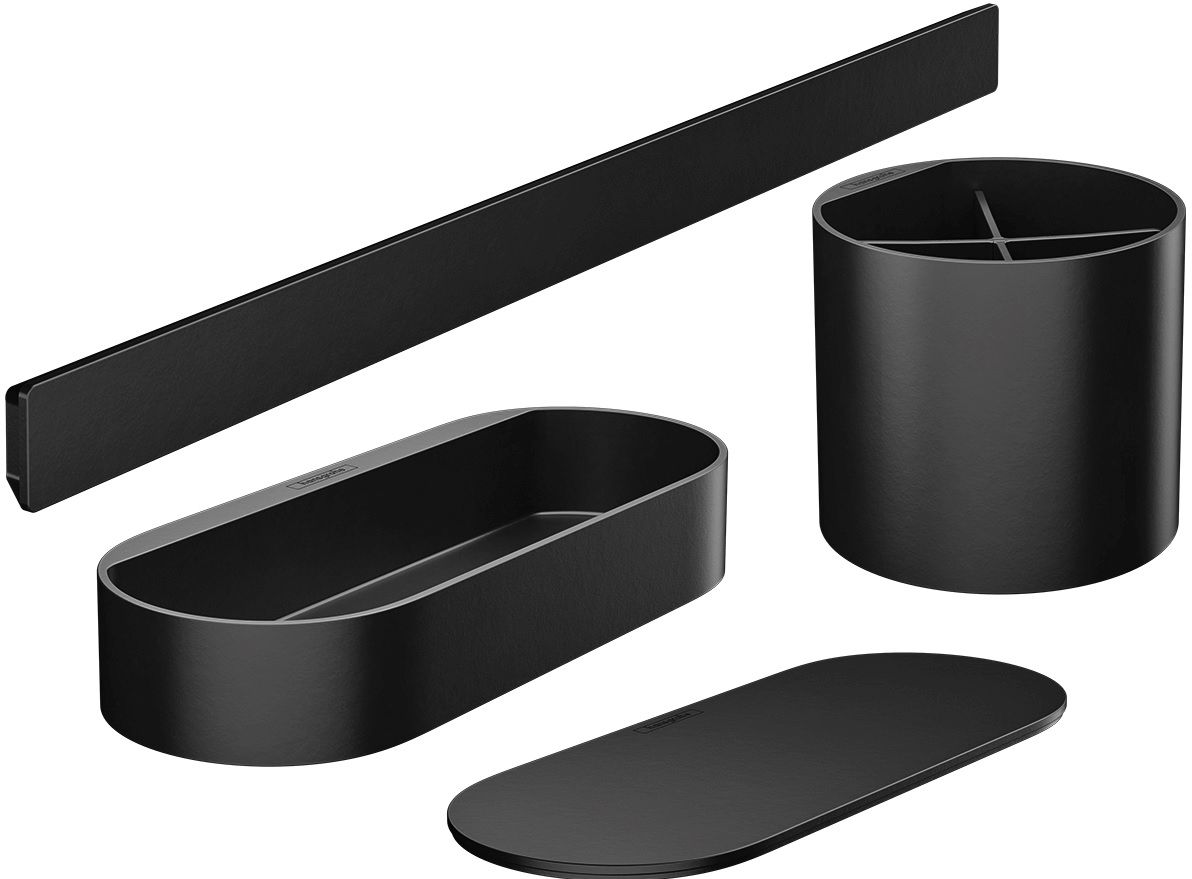 Hansgrohe WallStoris set di accessori nero 27968670