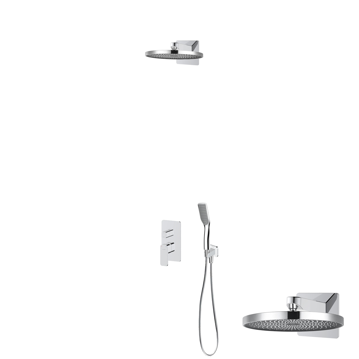 Set soffione doccia Oltens Vann 37007100, rubinetto per vasca e doccia Oltens Hadsel 34108100, 39403100, 39306100, 37200100, 37111100
