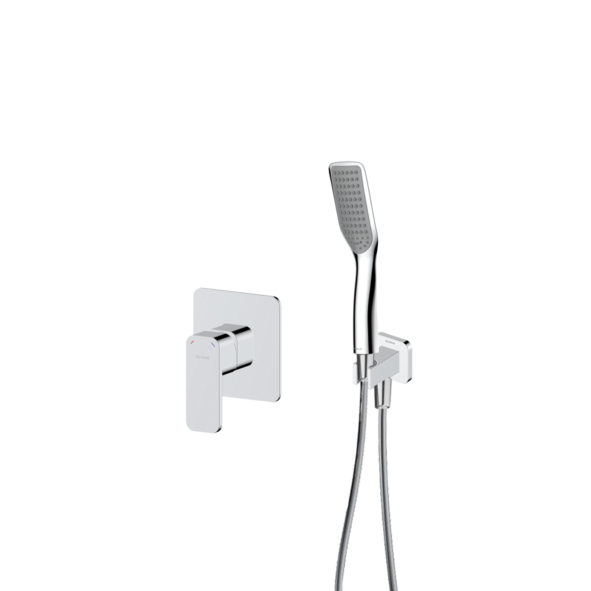 Set rubinetto per doccia Oltens Hadsel 33106100, prese d'acqua Oltens Skar 39306100, 37200100, 37111100