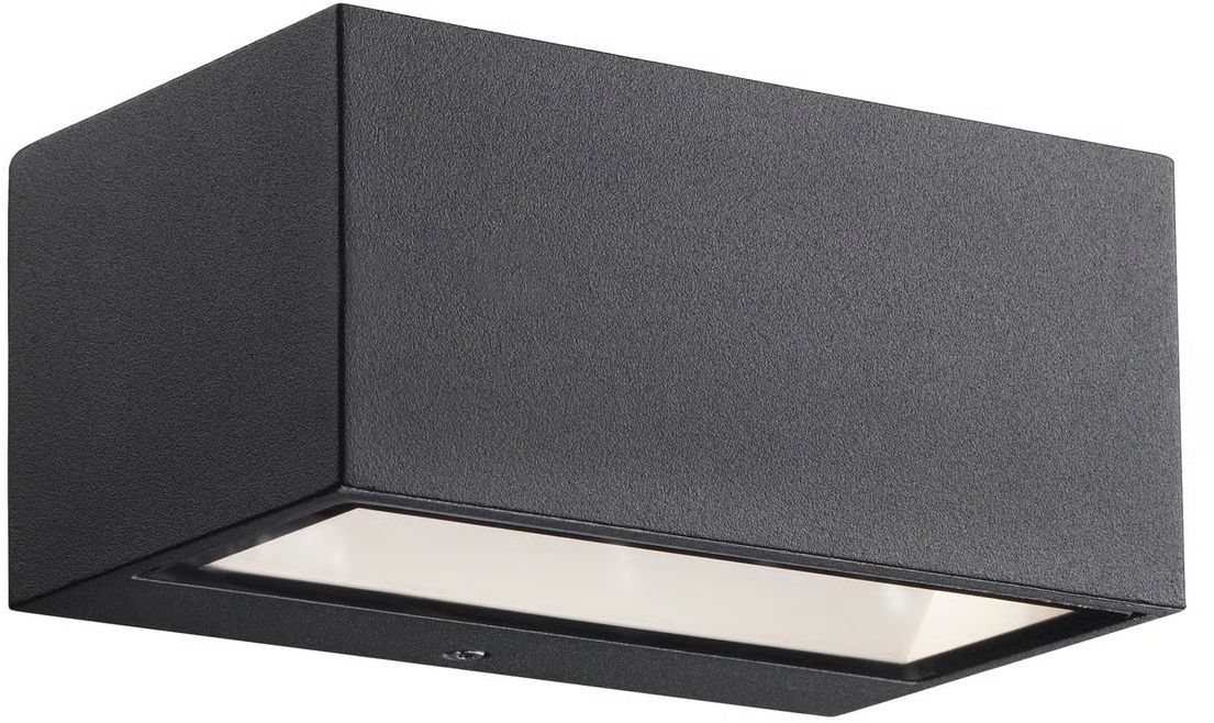 Nordlux Nene lampada da parete per esterni 1x10.5 W nero 872723
