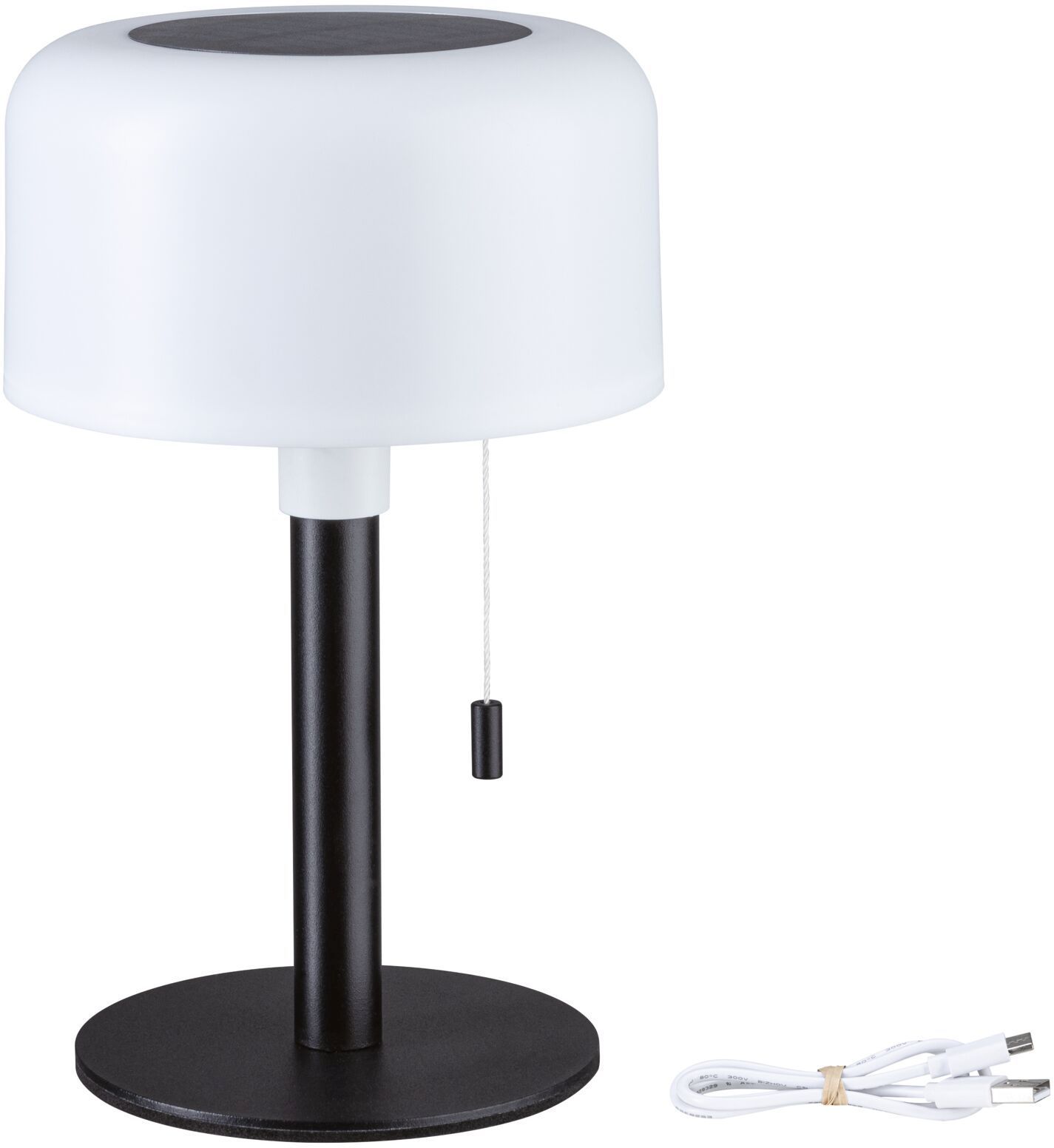 Paulmann Bartja lampada da tavolo 1x1.6 W nero PL94607