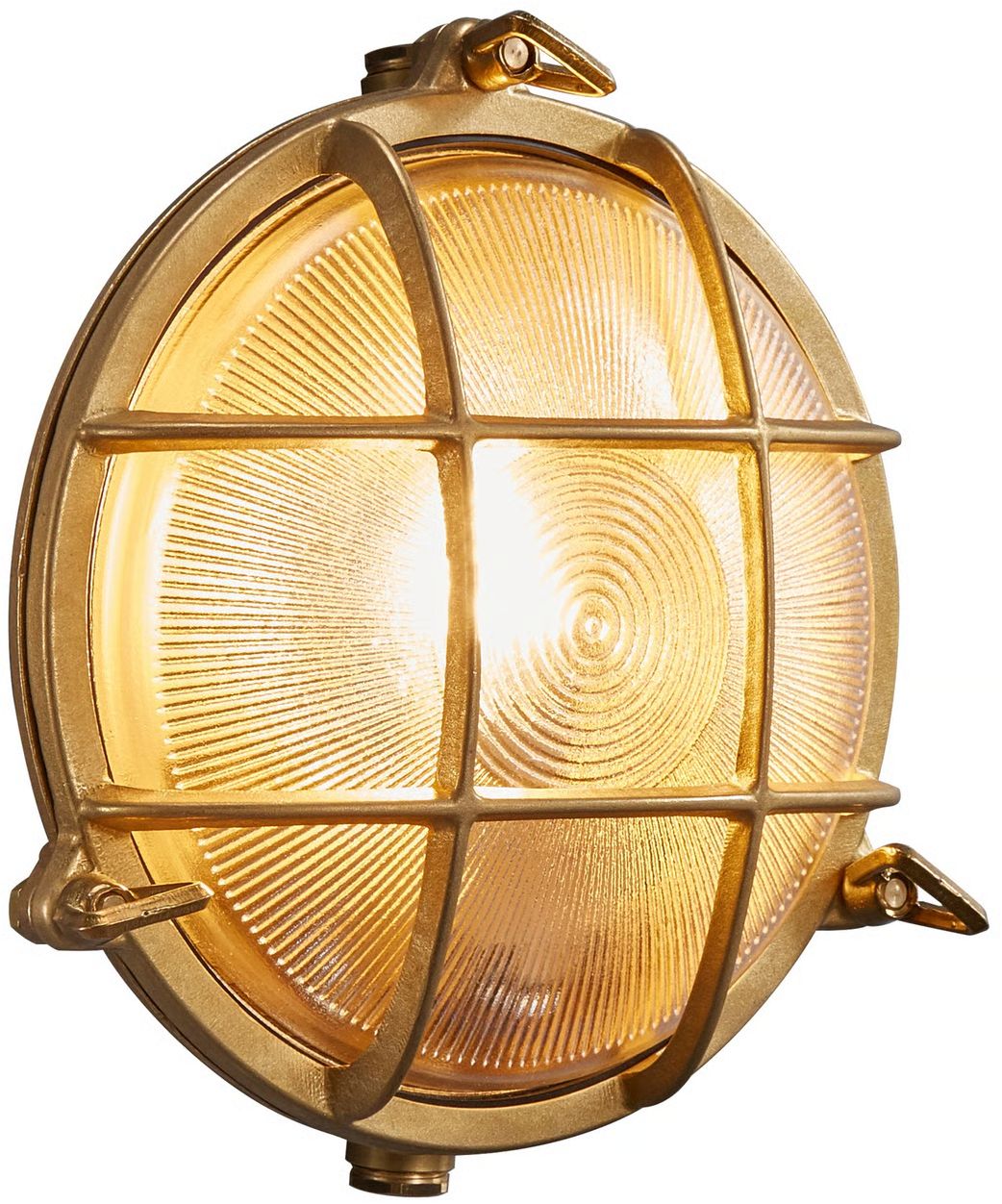Nordlux Polperro lampada da parete per esterni 1x12.5 W ottone 49021035