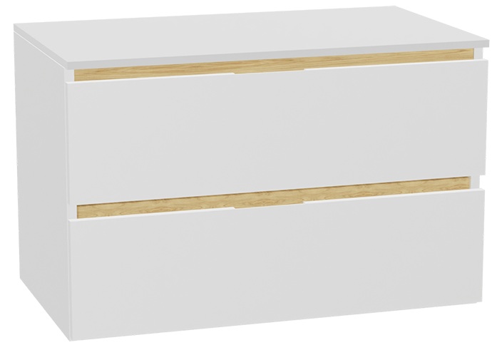 Set corpo dell'armadietto Excellent Tuto 2.0 MLEX.2172.800.WHBL, piano sopra armadietto Excellent Tuto 2.0 MLEX.2111.800.WH, MLEX.2151.800.01.WH