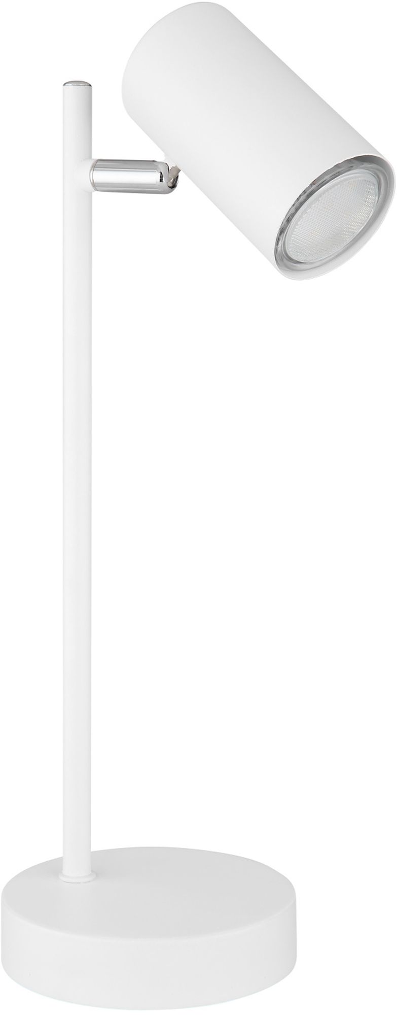 Globo Lighting Robby lampada da scrivania 1x35 W bianco-cromo 57910TW
