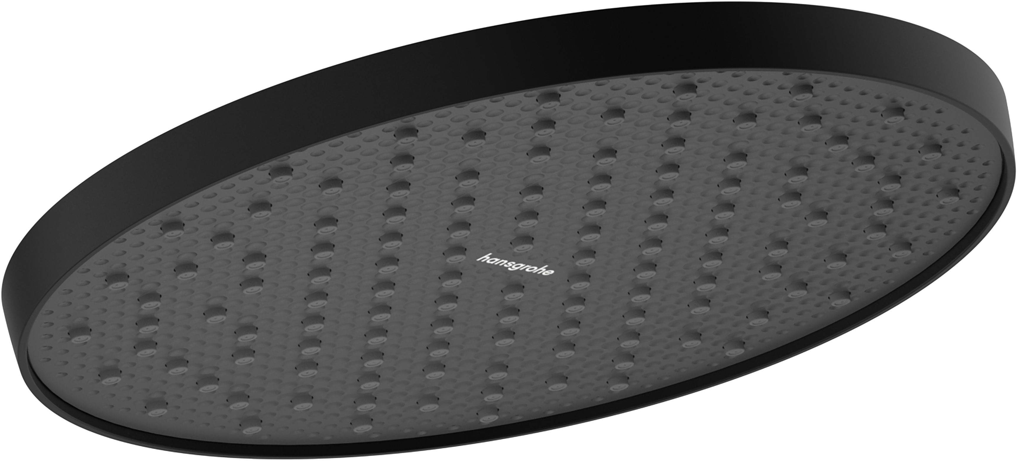 Hansgrohe Activera S soffione doccia 24x24 cm rotonda nero 28056670