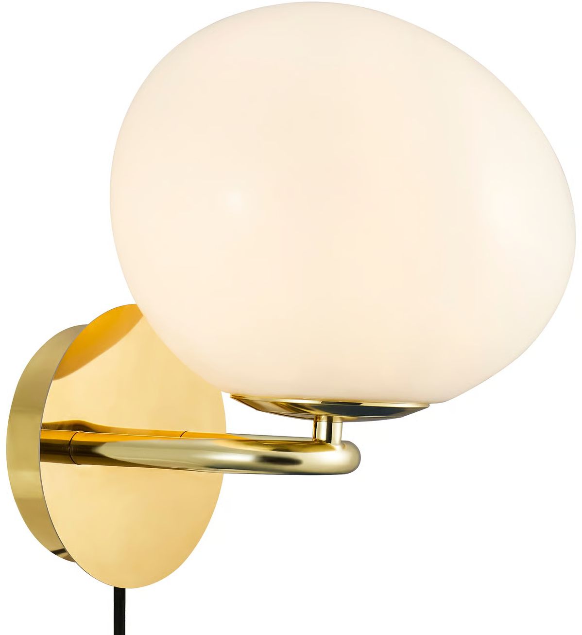 Nordlux Shapes lampada da parete 1x25 W ottone 2320321035