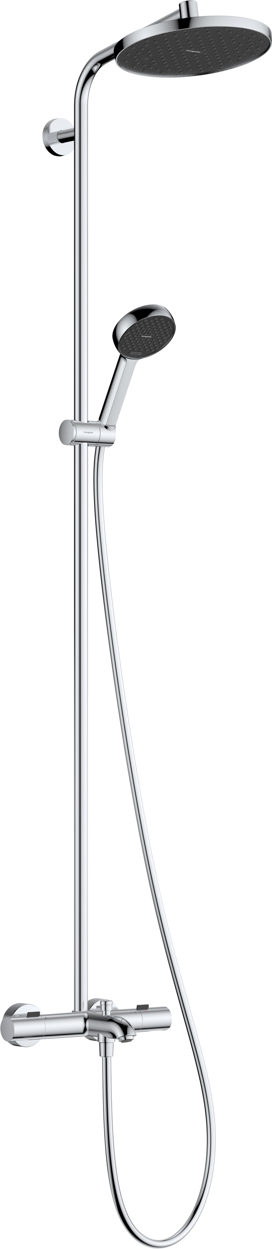 Hansgrohe Activera S set per vasca e doccia a parete con termostato con soffione cromo 28871000