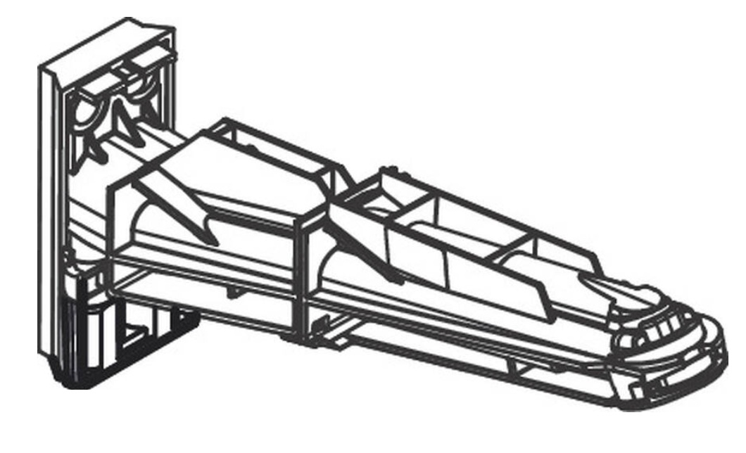 Hansgrohe Pulsify S braccio del soffione 87566000