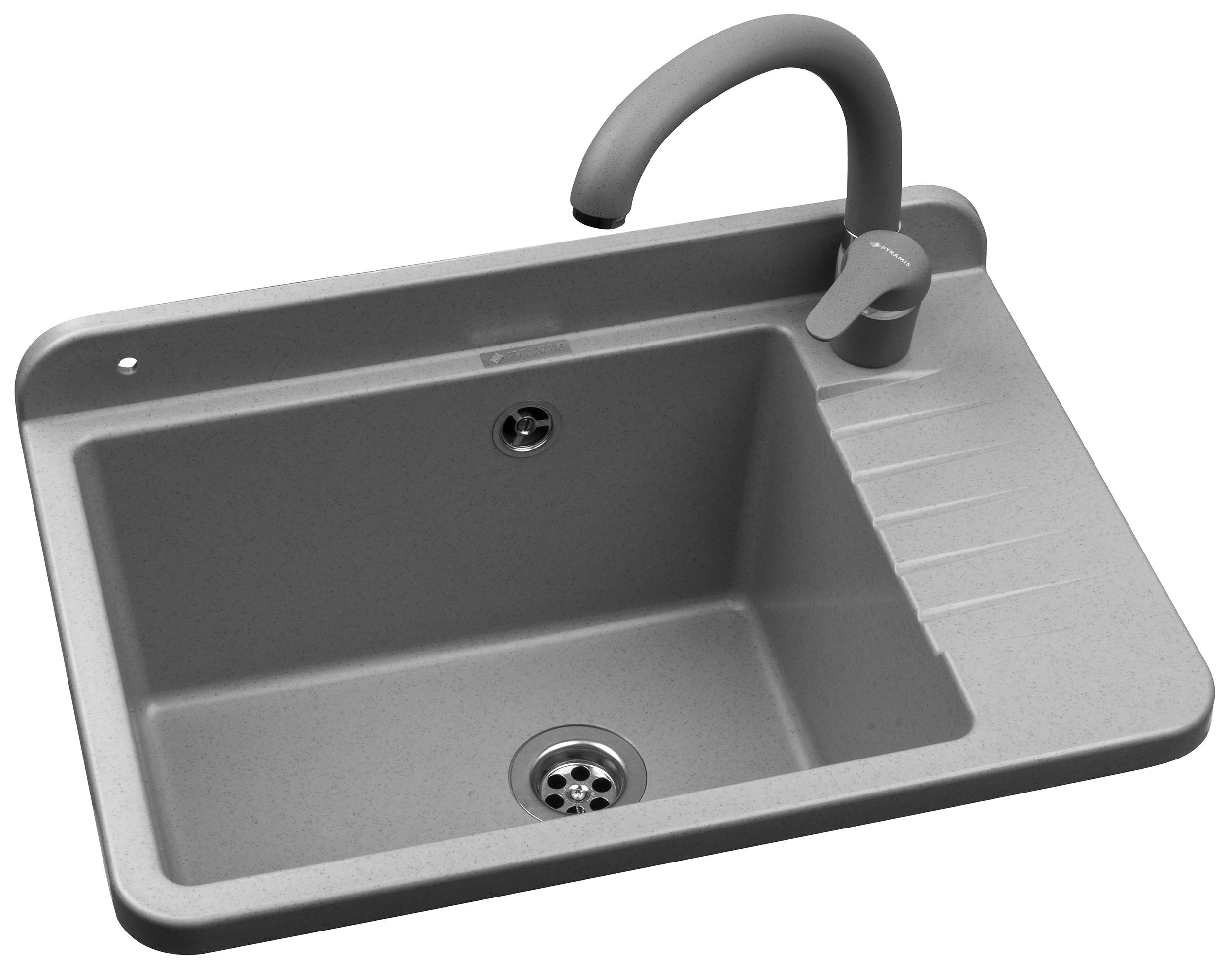 Pyramis Top lavabo da giardino con rubinetto 50.5x34.5 cm plastica 070179201 O