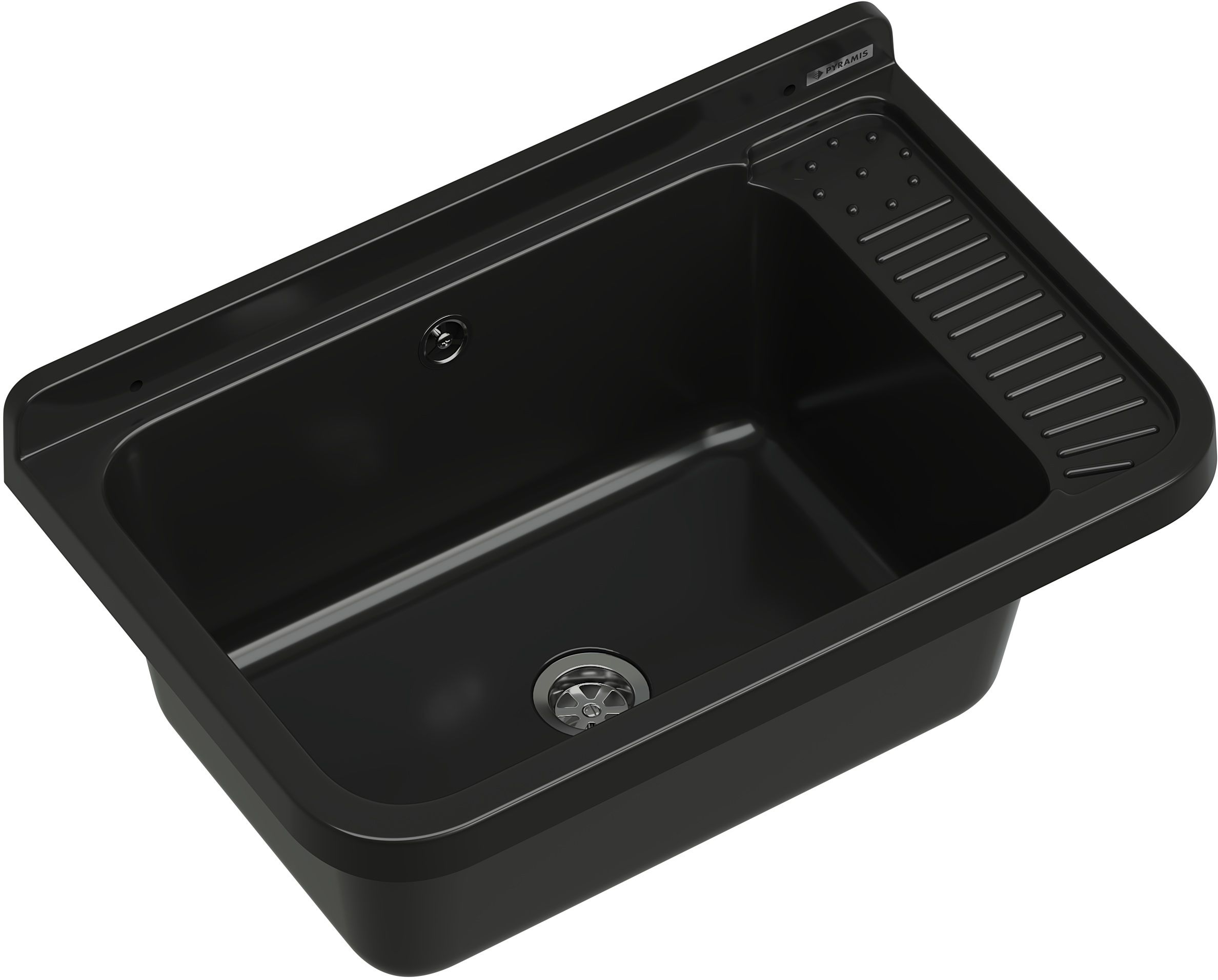 Pyramis Neo Plus lavabo da giardino 58.4x38 cm plastica 070179701