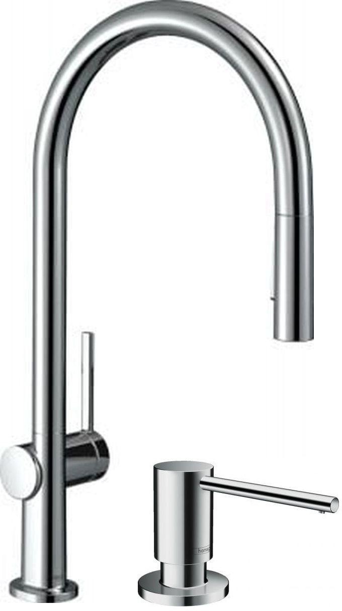 Set rubinetto da cucina Hansgrohe Talis M54 72801000, dispenser di liquidi Hansgrohe 40438000