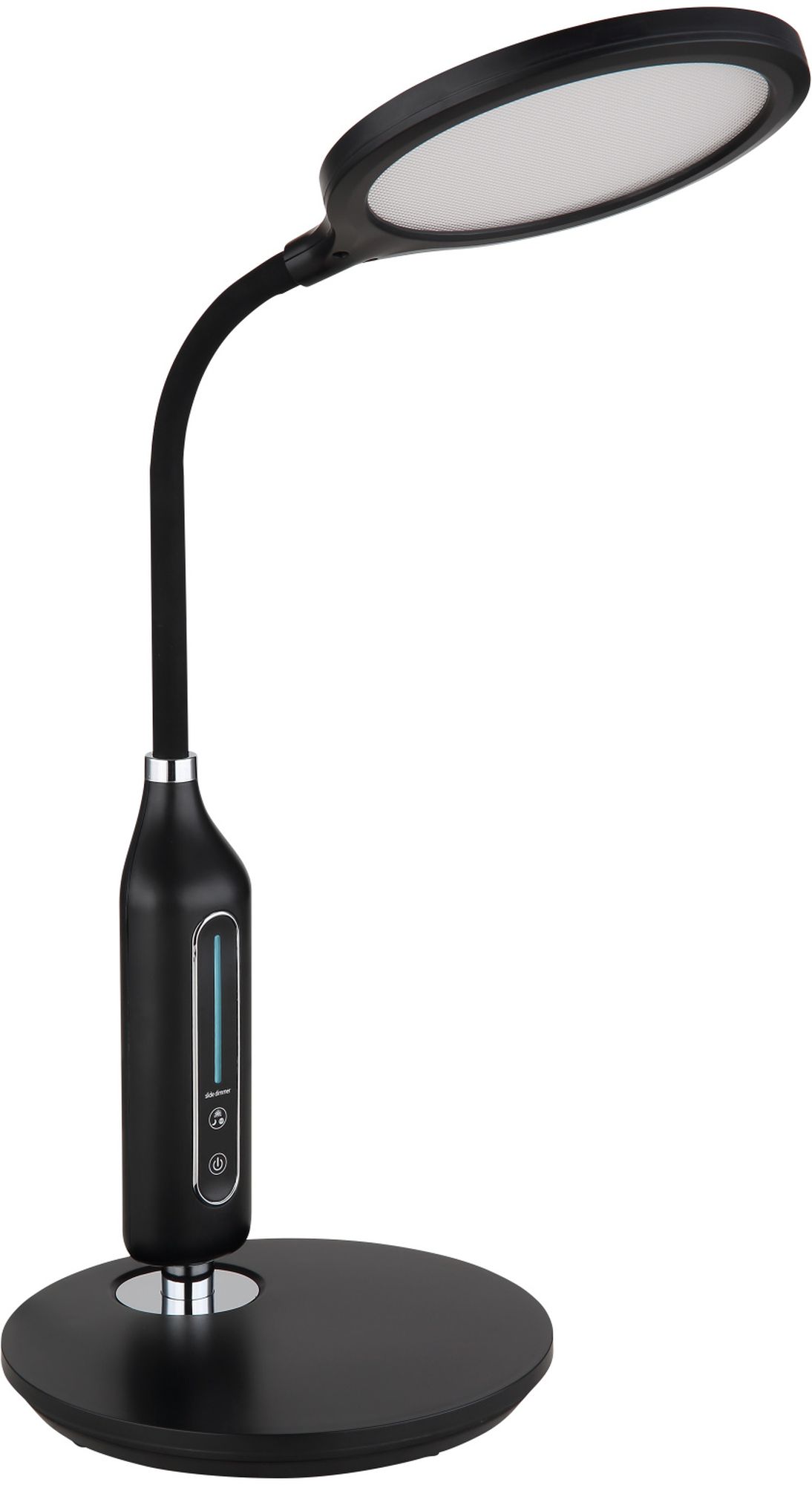 Globo Lighting Fruggy lampada da scrivania 1x9 W nero-cromo 58435B